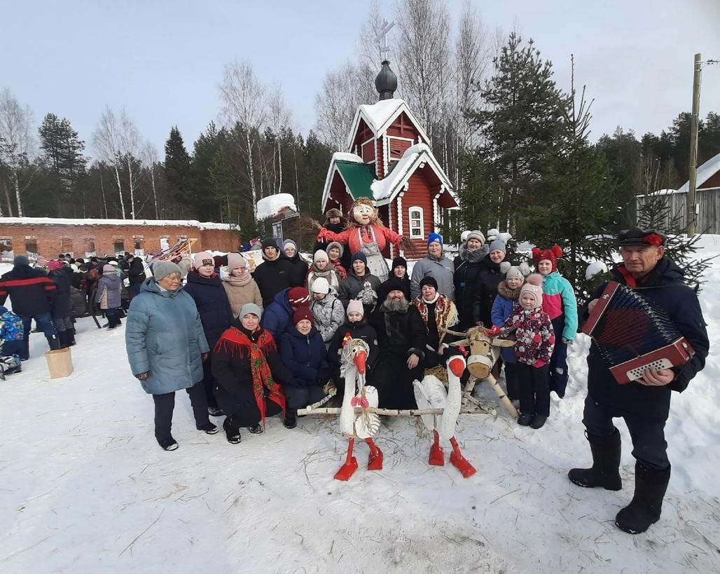 В районе прошли масленичные гулянья.