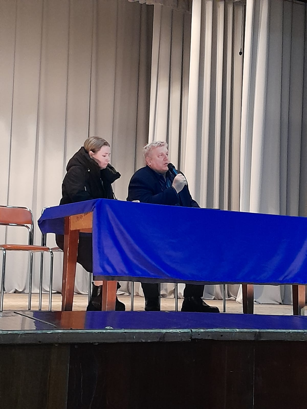 18 марта глава района И.Ю.Шулаев совместно с главой Мурыгинского городского поселения С.Е.Черновой встретился с населением Мурыгинского городского поселения ⁣.