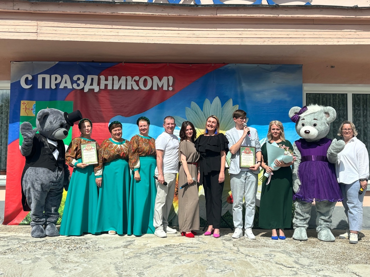 Вот и закончилось празднование Дня России в Юрьянском районе.