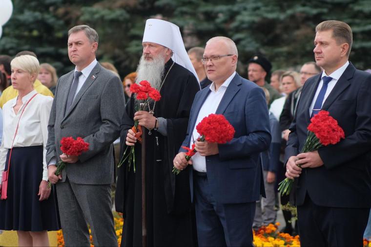 Александр Соколов принял участие в мероприятиях, посвященных окончанию Второй мировой войны.